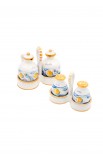 Set olio/aceto e sale/pepe Melina