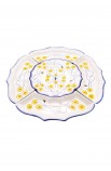 Antipastiera 5 pezzi Margherite Chini