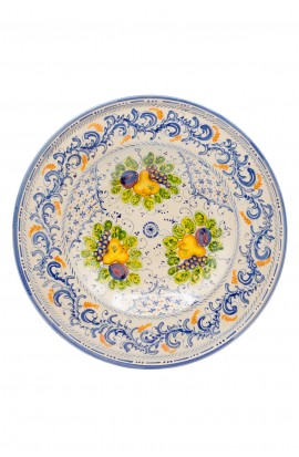 Piatto ceramica artistica – Autunno A3